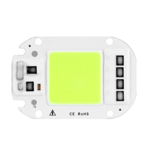 Світлодіодна матриця з драйвером COB LED 50 Вт 4500 лм 220 В, зелена