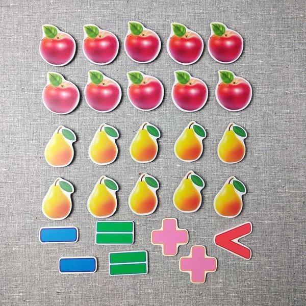 Магнітна математика Яблука та груші