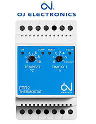 Терморегулятор ETR2-1550 (на DIN- рейку) Oj Electronics (Данія)