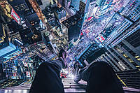 Постер плакат "На Краю Таймс-Сквер / On The Edge Of Times Square" 91.5x61см (ps-001471)