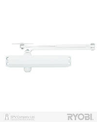 Доводчик протипожежний дверний RYOBI 2000 D-2005V GLOSSY_WHITE BC UNIV_ARM EN_3/4/5 до_100 кг 1250 мм FIRE