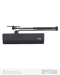 Протипожежний дверний довідник RYOBI 2000 D-2055V GREY_ANTHRACITE BC UNIV_ARM EN_3/4/5 до_100 кг 1250 мм FIR