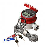 Лічильник тепловий Gross WMZ-UA 15/1,5 (H50/V25) SH-S3 + згони + червоний, Class 3, на подавання, 1,5 м3/год, фото 9