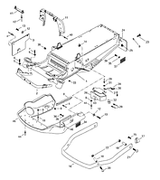 Гвинт каретки М8 х 55 Ski-Doo BRP Bolt-carriage DIN.603