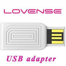 Адаптер USB Bluetooth Adapter Lovense для підключення до комп'ютера.