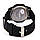 Skmei 1206 Ultra New Чорні з Білим циферблатом спортивний годинник, фото 7