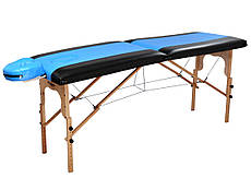 Масажний стіл-кушетка з натурального дерева 70см