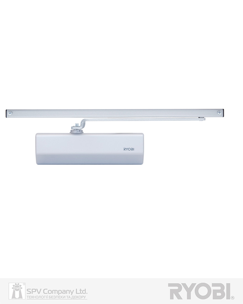Доводчик дверний з ковзною тягою RYOBI * 1500 DS-1554T SILVER SLD_HO_ARM EN_2 до_45 кг 900 мм