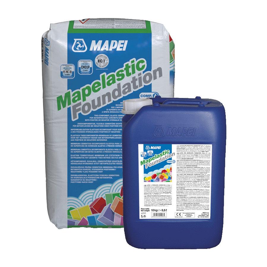 Двокомпонентна еластична цементна мембрана Mapei Mapelastic Foundation A/B 32 кг