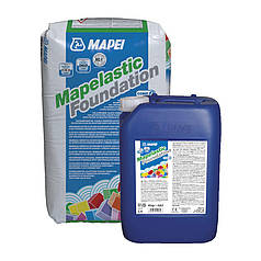 Двокомпонентна цементна еластична мембрана Mapei Mapelastic Foundation A/B 32 кг