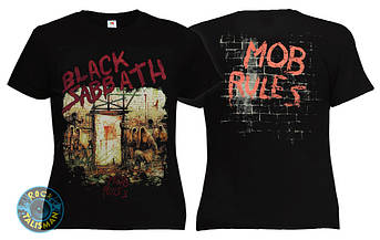 Футболка жіноча BLACK SABBATH Mob Rules, фото 2