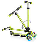 Самокат Globber Elite Deluxe Lights Lime Green (салатовий), фото 3