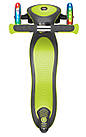 Самокат Globber Elite Deluxe Lights Lime Green (салатовий), фото 5
