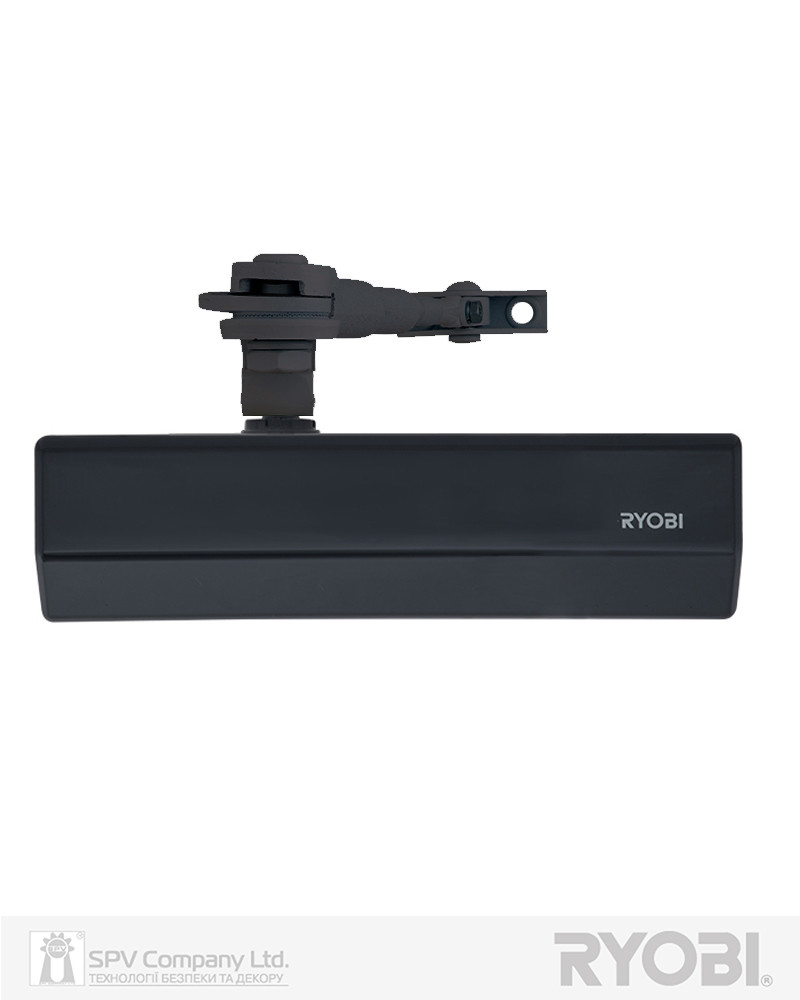 Регулювальний дверний довідник RYOBI 2000 DS-2055V GREY_ANTHRACITE BC STD_HO_ARM EN_3/4/5 до_100 кг 1250 мм