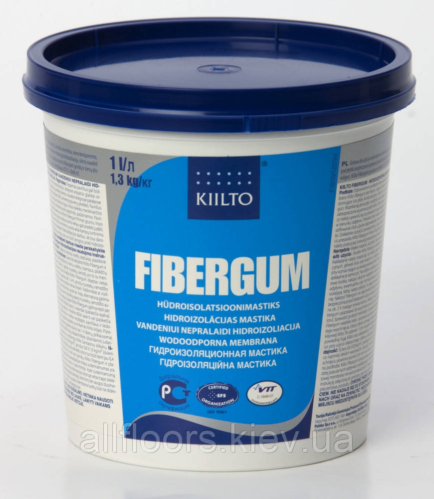 Гідроізоляційна мастика KIILTO "FIBERGUM", фото 1