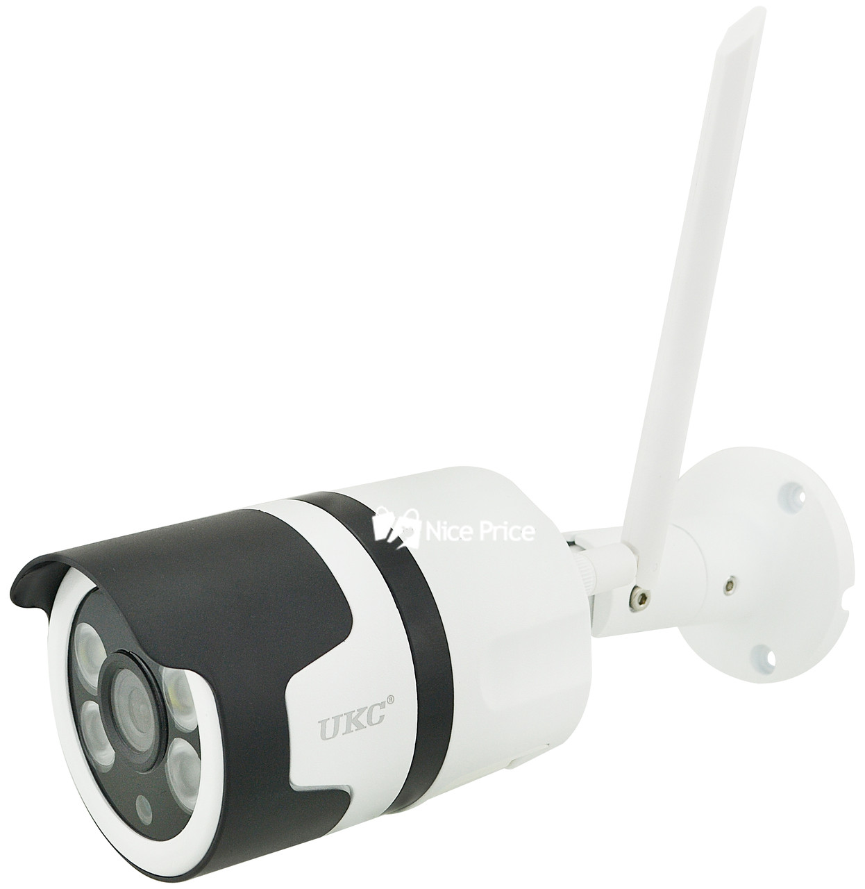 Камера настінна стельова вулична 2 в 1 CAMERA CAD 7010 Wi-Fi ip 1mp White (3706)