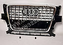 Решітка радіатора Audi Q5 2008-2012 стиль S-line, фото 3