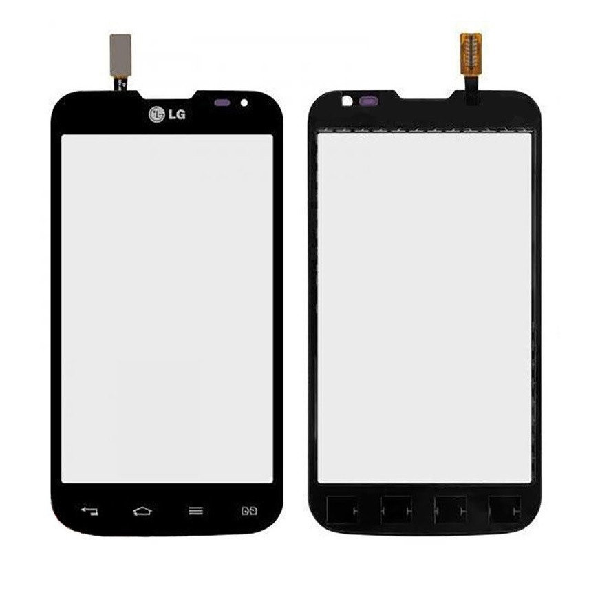 Сенсор (Тачскрин) для LG D325 | Optimus L70 Dual Sim (Черный) Оригинал Китай