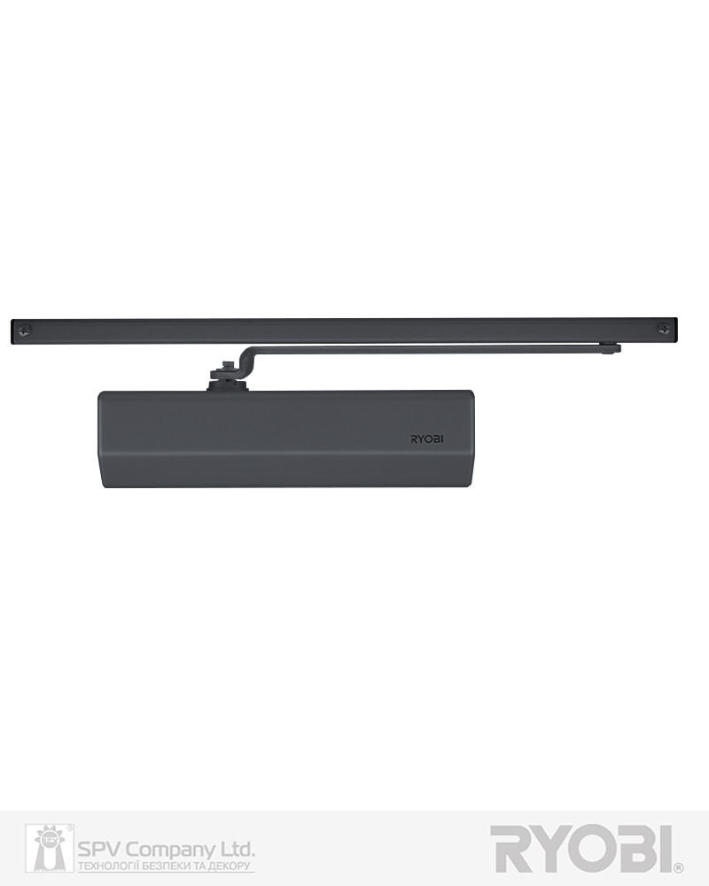 Автоматичний довідник дверей RYOBI 2000 D-2050T GREY_ANTHRACITE BC SLD_ARM EN_3 60 кг 950 мм FIRE