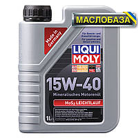 Минеральное моторное масло - MoS2 Leichtlauf SAE 15W-40 1 л.