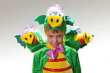Дитячий карнавальний костюм для хлопчика «Змій Горинич» 120-130 см, зелений, фото 2