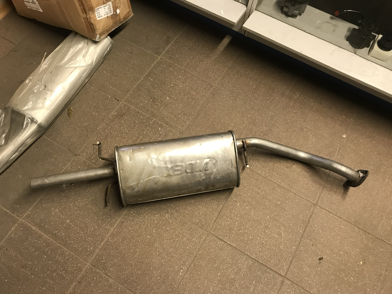 Глушитель задний Ланос/Сенс (VIDEX) 96350734