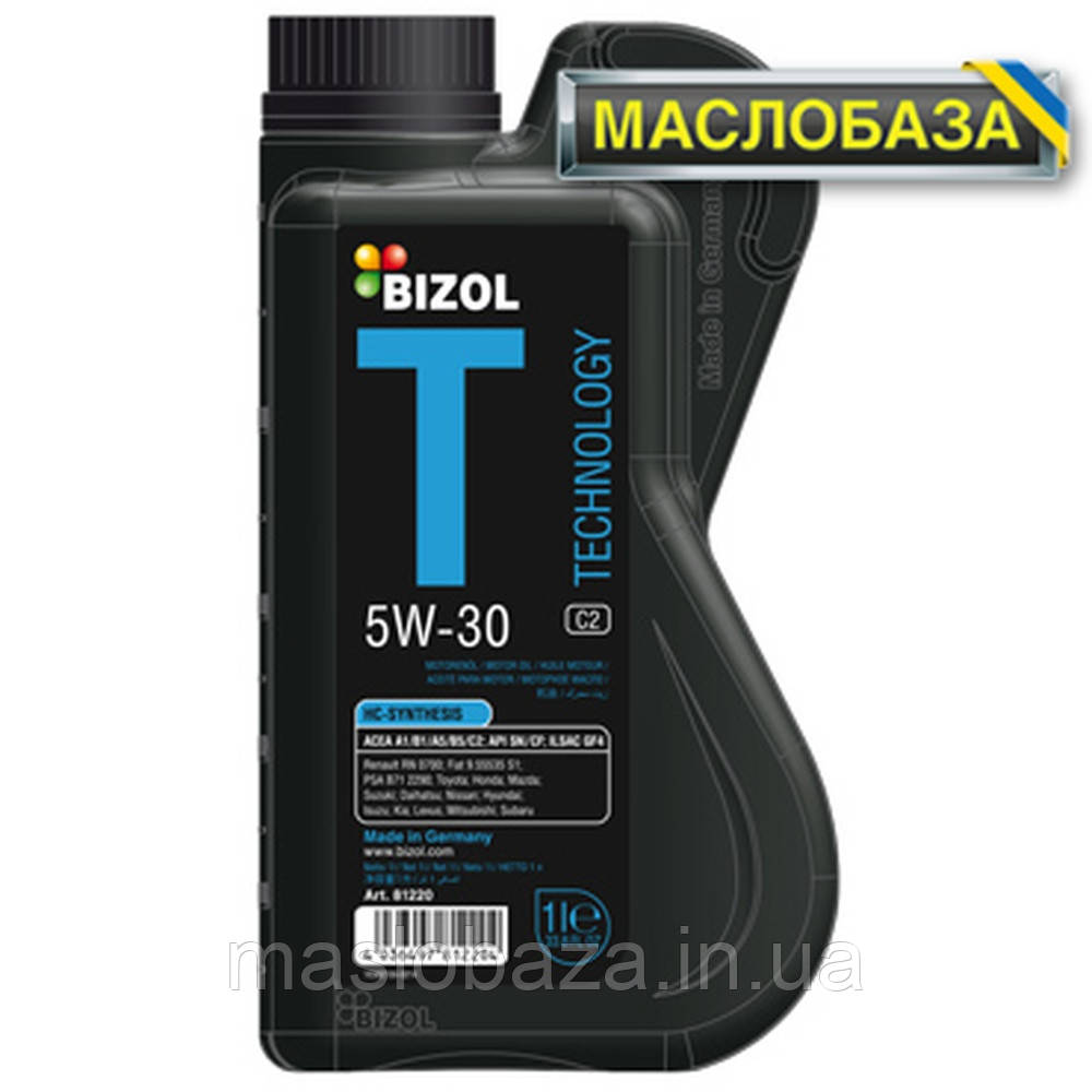 Синтетичне моторне масло - BIZOL Technology 5W-30 C2 1л