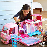 Mattel Barbie Dream Camper Трейлер кемпер барбі для подорожей (FBR34), фото 9