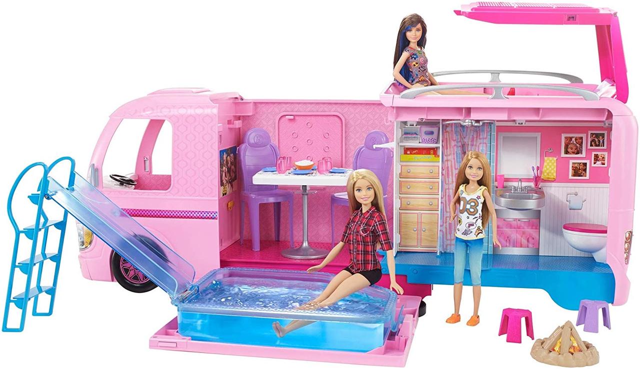 Mattel Barbie Dream Camper Трейлер кемпер барбі для подорожей (FBR34)