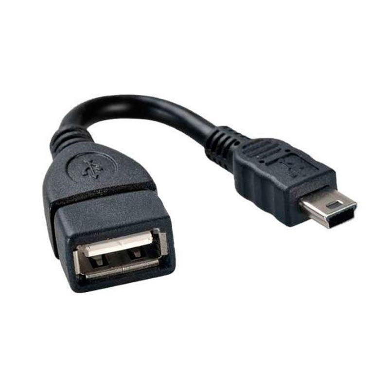 Кабель Mini USB OTG UKC 10см