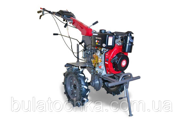 Мотоблок WEIMA (Вейма) WM1100АЕ-6 КМ DELUXE (дизель 6л. с.), фото 1