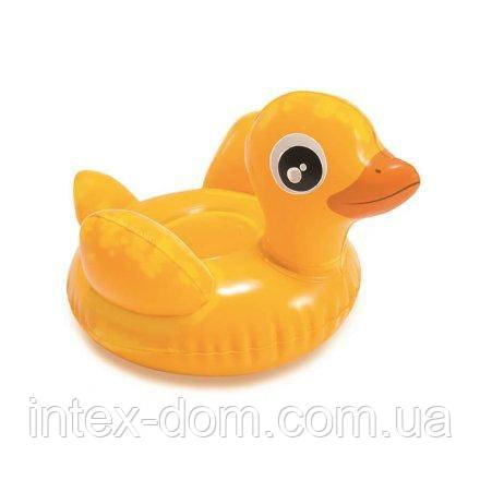 Надувна водна іграшка Intex 58590-D «Утінок Дакотта» (22 х 18 см)