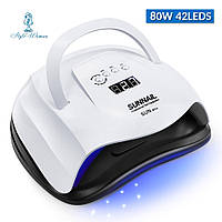 Sun UV LED Lamp nail лампа для сушіння нігтів SUN Plus X 80вт 80W