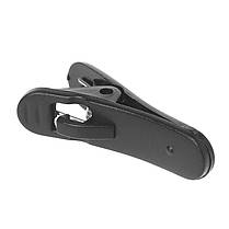 Кліпса/прищіпка для петличного мікрофона, навушників, гарнітури з кріпленням на шнур Alitek Clip Cord L, фото 3