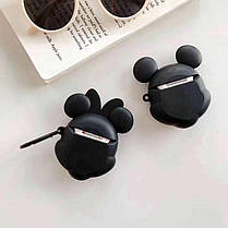 Чохол для навушників Apple AirPods Мінні Маус (Minnie Mouse) + карабін (88735), фото 3