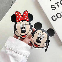 Чохол для навушників Apple AirPods Мінні Маус (Minnie Mouse) + карабін (88735), фото 3