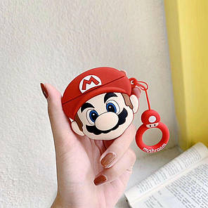 Захисний чохол для Apple AirPods Alitek Супер Маріо (Super Mario) + тримач (88737), фото 2