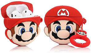 Захисний чохол для Apple AirPods Alitek Супер Маріо (Super Mario) + тримач (88737), фото 2