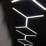 Світильник з Алюмінієвого LED Профілю 42х43мм Y-Подібний 3х600мм., фото 2