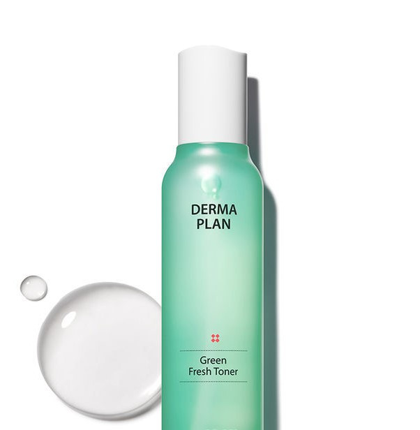 Заспокійливий тонер для чутливої шкіри The Saem Derma Plan Green Fresh Toner 155 мл (8806164162781), фото 1