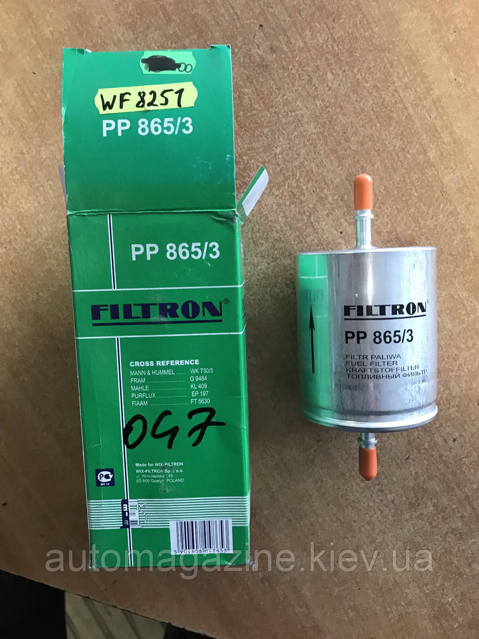 Фільтр паливний WF 8251 (PP865/3)