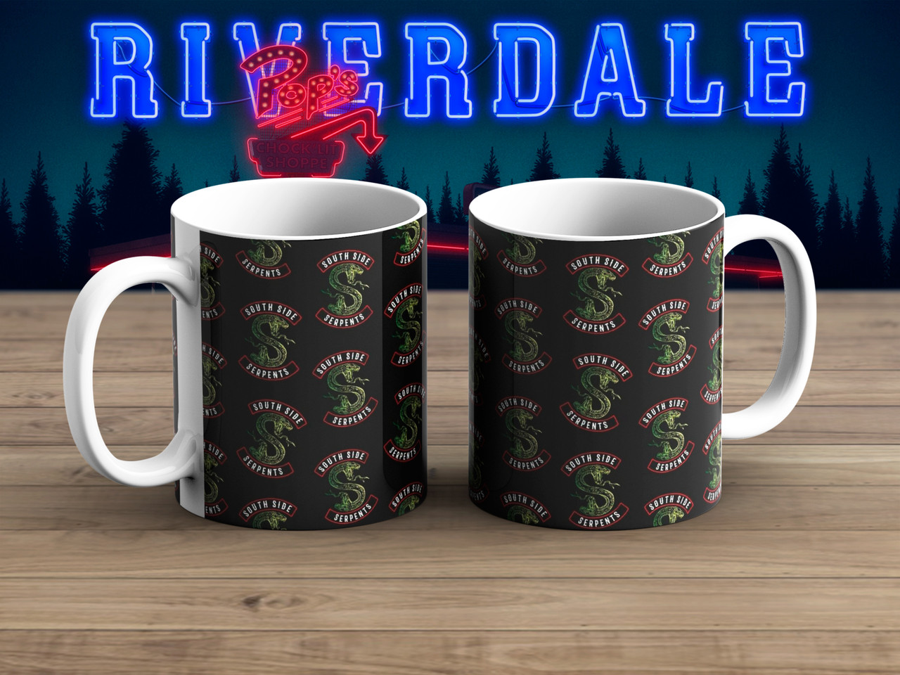Чашка South Side Рівердейл / Riverdale з логотипом зміїв