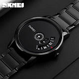 Чоловічий наручний годинник Skmei 1260 оригінальний black, фото 5