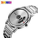 Чоловічий наручний годинник Skmei 1260 (Сріблястий), фото 2