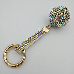 Брелок для ключів зі стразами Кулька