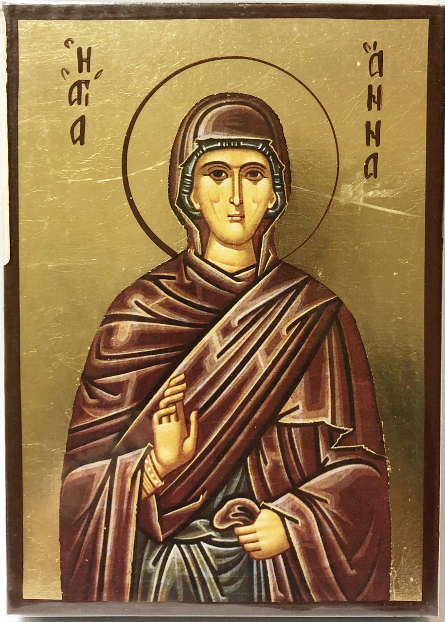 Ікона Свята Анна Пророчиця