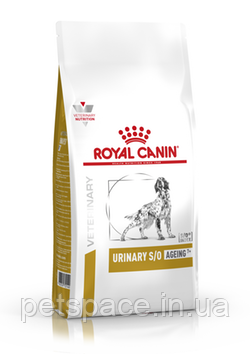 Корм дієта для собак Royal Canin Urinary S/O Ageing 7+ (Роял Канін Урінарі 7+ ) 1,5 кг.