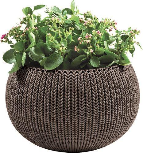 Кашпо COZIES — M Коричневий, фото 1