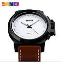 Класичний годинник Skmei 1208 brown, фото 2
