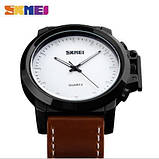 Класичний годинник Skmei 1208 brown, фото 3